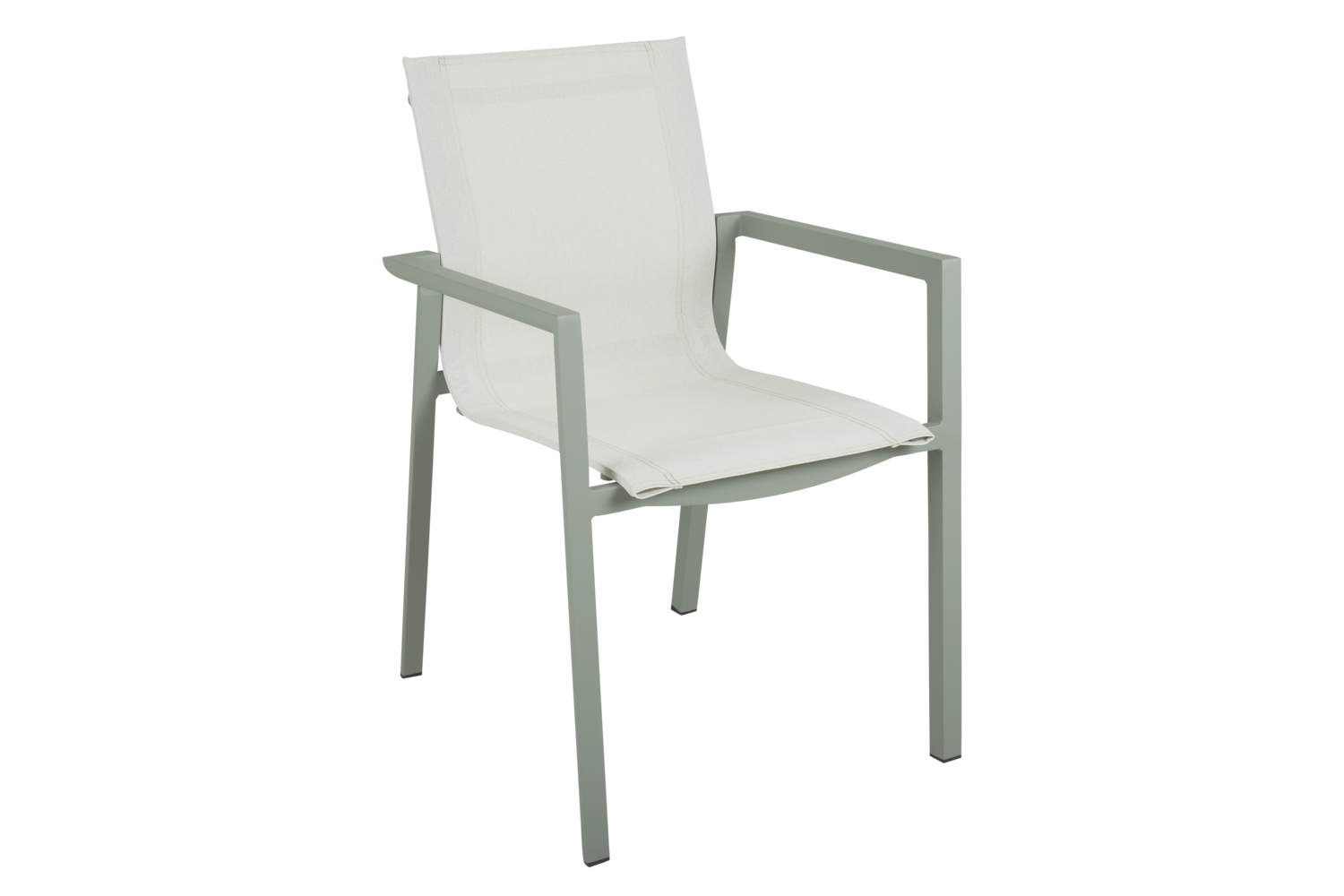 Delia Armchair Dusty Green Off White Brafab